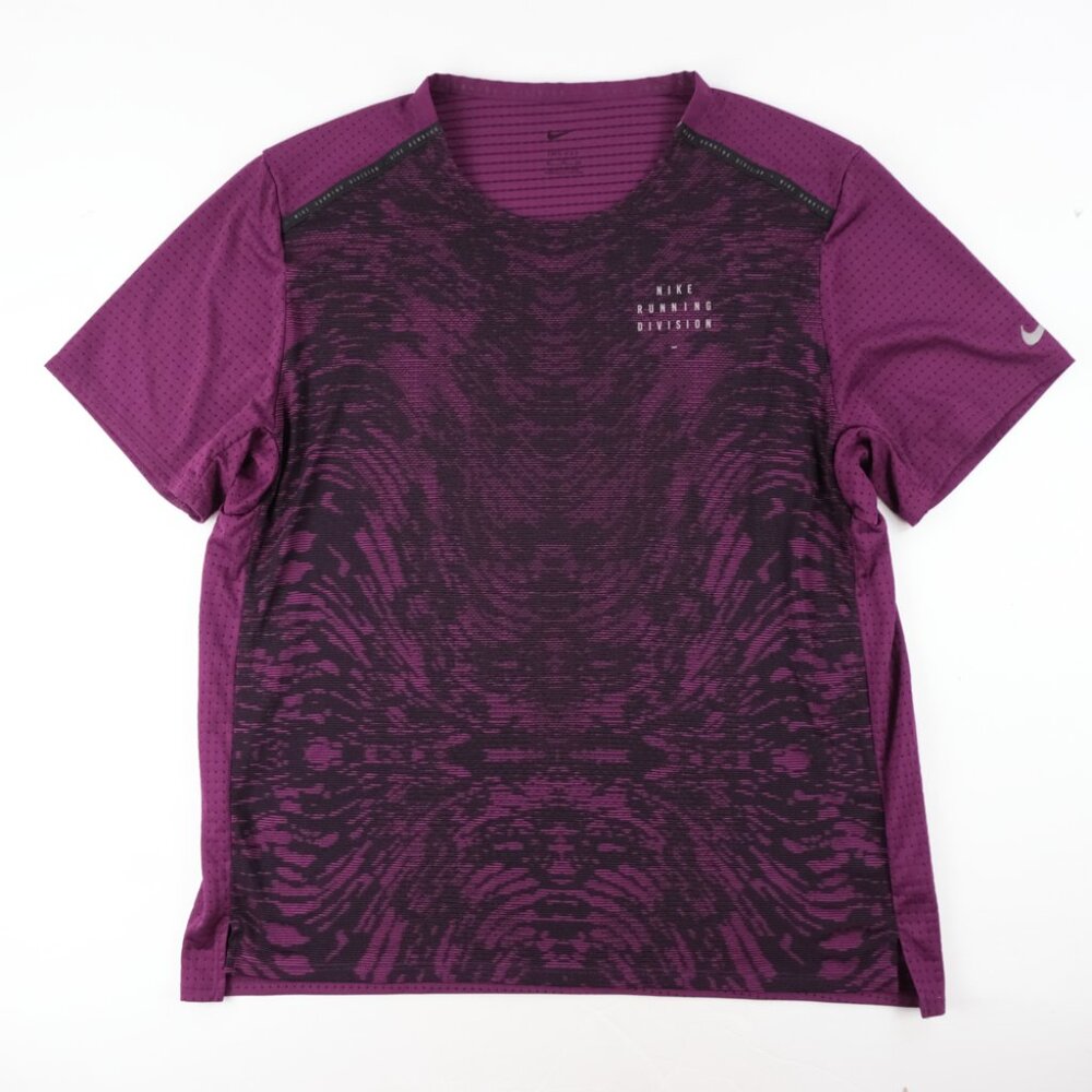 Nike Dri-FIT Running Division Rise 365 Men's Short-Sleeve Jersey Shirt $60 XL